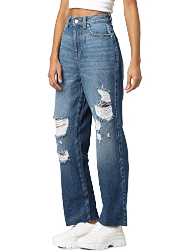 ONLY Regular Fit Jeans(255135801_Medium Blue Denim_31)