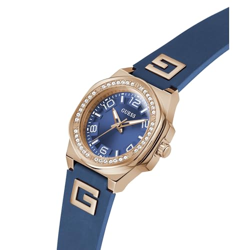 GUESS Analog Blue Dial Women's Watch-GW0617L3