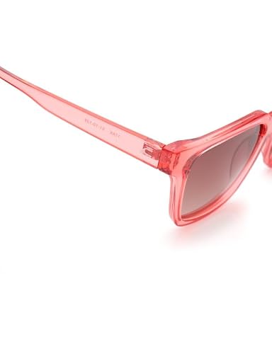 Fastrack Brown Square Plastic 100% UV Protected Sunglasses for Men and Women(P494BR2PV)