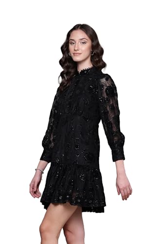 Label RITU KUMAR Black Molly Shift Dress