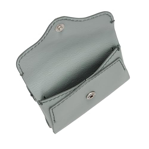 Fossil Women Leather Heritage Blue Card Case Sl8230180