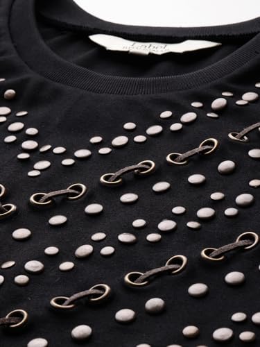 Label RITU KUMAR Black Paulina Top