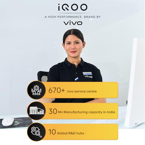 iQOO Z9x 5G (Storm Grey, 4GB RAM, 128GB Storage) | Snapdragon 6 Gen 1 with 560k+ AnTuTu Score | 6000mAh Battery with 7.99mm Slim Design | 44W FlashCharge