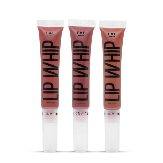 Fae Beauty Lip Whip 12Hr Comfortable Matte Liquid Lipstick (10ml X 3Pcs) | Long Wear | Non Drying | Soft Mousse Smudgeproof Formula | Vegan | With Moisture Lock Technology | Enriched with Vitamin E and Cherry Coffee - Shades Safeword, Screw & Cherry