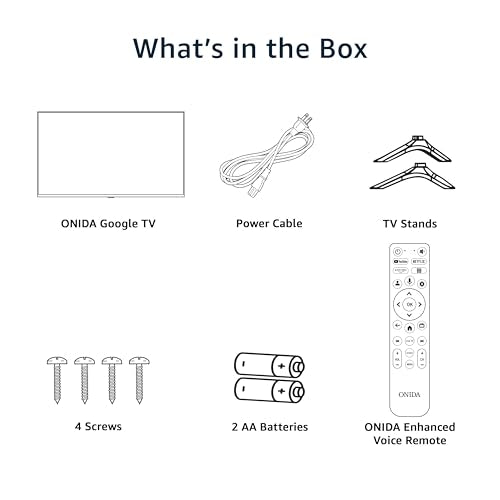 Onida 108 cm (43 inch) Nexg Series Full HD Smart LED Google TV 43FGF
