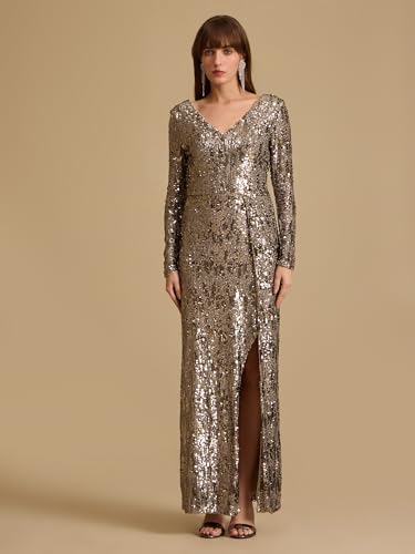 Kazo Eclipse Maxi Dress for Women Silver