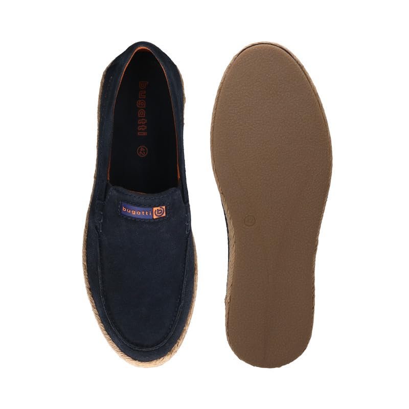 Bugatti Spendril Dark Blue Men's Slip-Ons Casual Shoes - UK 10