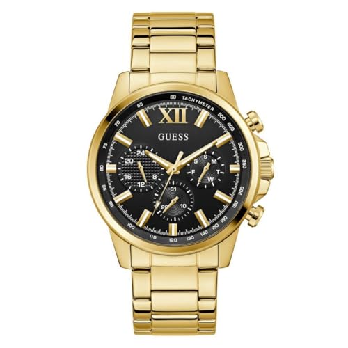 GUESS Walker Black Round Dial Analog Men's Watch - GW0900G3
