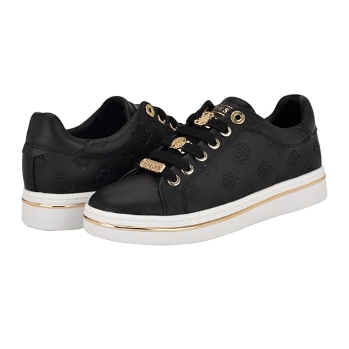 Guess Women's Stasey Trainers, Black 001, 5 UK