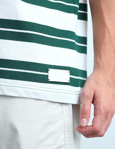 Horizontal Striped Relaxed Fit T-Shirt