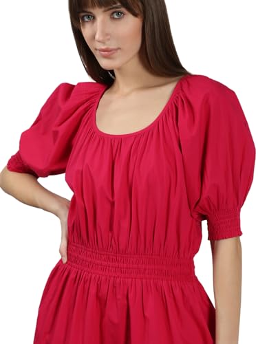 VERO MODA Women A-Line Pink Dress