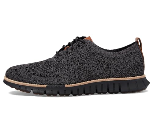 Cole Haan Men's Zg Remastered Stitchlite Oxford, Magnet/Black, 8 UK