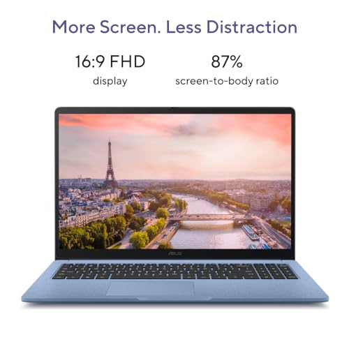 ASUS Chromebook CM1505 (2026), Smartchoice, MediaTek Kompanio 540 Processor, 4GB RAM, 64GB SSD, FHD, 15.6"(39.6 cm), 60Hz, Chrome OS, Fabric Blue, 1.49 Kg, CM1505CM4A-S70080, Thin & Light Laptop