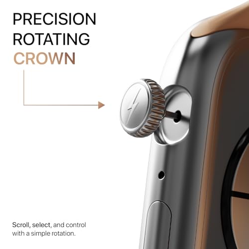 Fire-Boltt Ninja X Ring Smart Watch with 1.96” Large Display, Bluetooth Calling, Wireless Charging, AI Voice Assistant, 500+ Watch Faces, Health Suite, Smart Watch for Man & Woman – Mocha Mousse