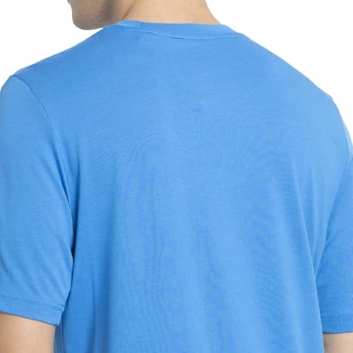 adidas Men M Fr T Casual T-Shirts, Blue, Medium