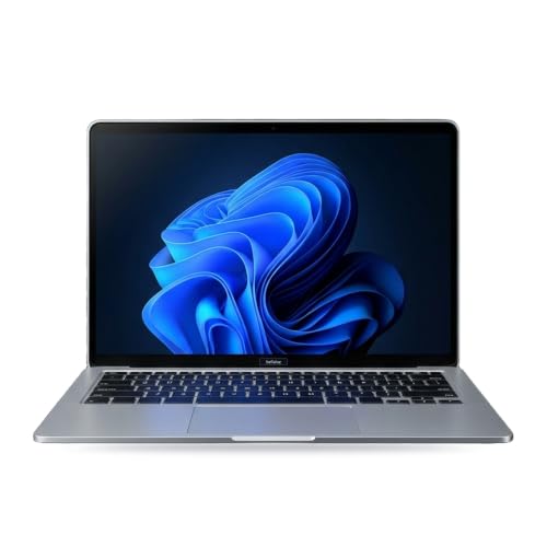 Bellaluz B410 Laptop | 14.1" HD Display | 8GB DDR4 RAM | 256GB Storage| Intel N4100 Quad-Core Processor with UHD 4K Graphics | Windows 11 Pro | 1 + 3 Yr Warranty | Thin & Light Laptop for Office Use