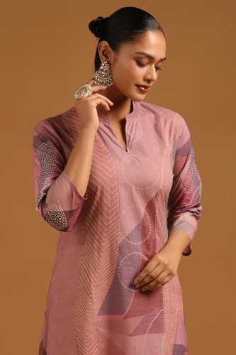Soch Womens Multicolour Cotton Abstract Kurta
