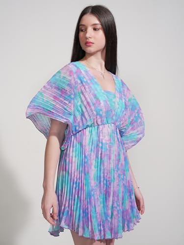 Tokyo Talkies Women Shoulder Strap Resort FIT TTJ6012346 Purple Multi XS