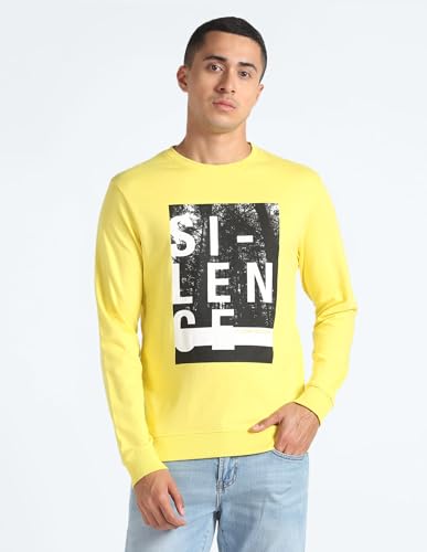Graphic Print Cotton Sweatshirt