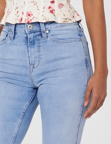 Pepe Jeans Light Blue Solid Women Straight Fit Jeans