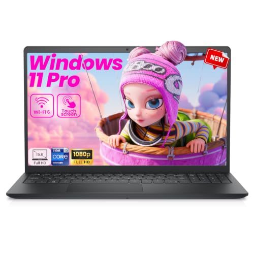 Dell 15 Touchscreen Business Laptop, 32GB DDR5 RAM, 1TB SSD, Intel i5-1334U