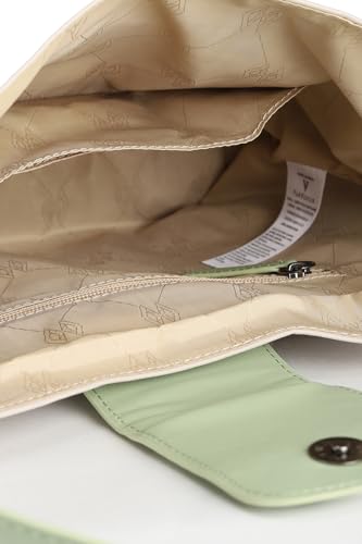 Van Heusen Women Beige Solid Casual Handbag