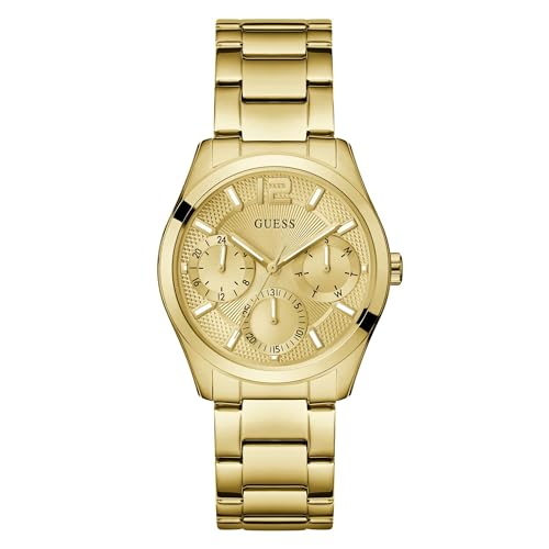 GUESS Analog Gold Dial Women's Watch-GW0760L2