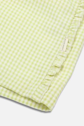 Allen Solly Girls Green Check Shorts