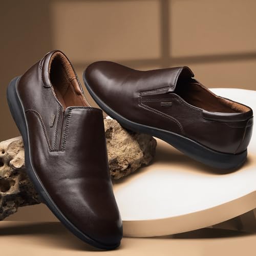 Woodland Men's Brown Softy Formal Shoes -7 UK (41EURO) (OGW 6209024)