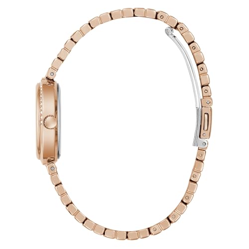 GUESS White Round Dial Analog Women's Watch - GW0930L3