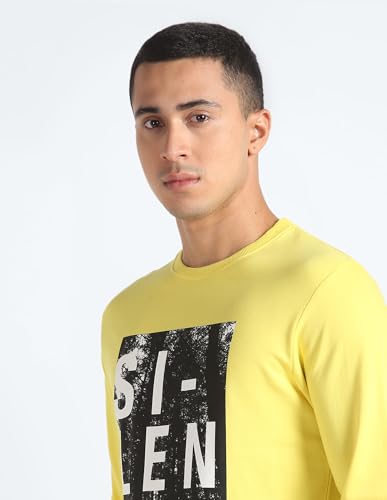 Graphic Print Cotton Sweatshirt