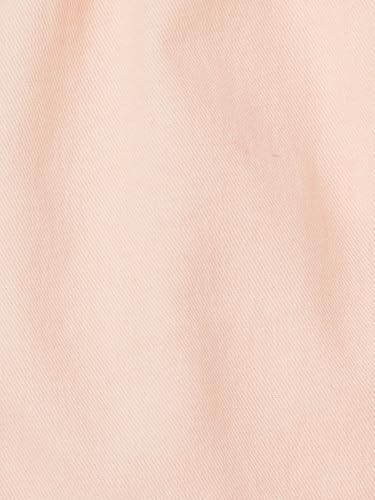 Max Girls Solid Mom Fit Trousers (Pink_4-6 Y)