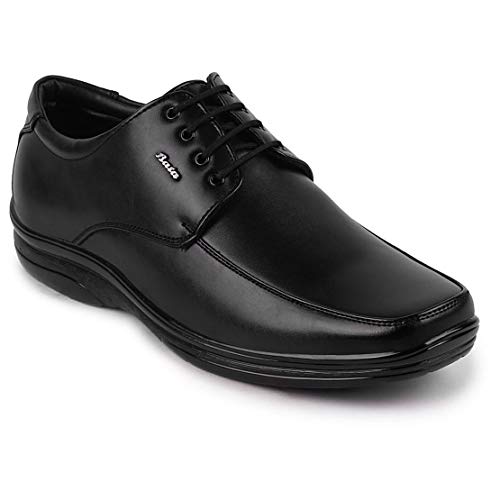 Bata Men's Synthetic Black Formal Lace-up Shoes 821-6003-40
