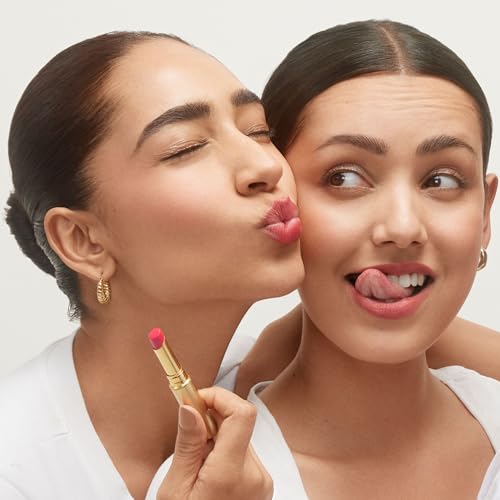Forest Essentials Tinted Plumping Lip Serum Gulab Jal | Natural Glossy Lip Tint with Natural Colour & Flavours | Clean, Cruelty-Free Makeup