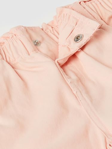 Max Girls Solid Mom Fit Trousers (Pink_4-6 Y)