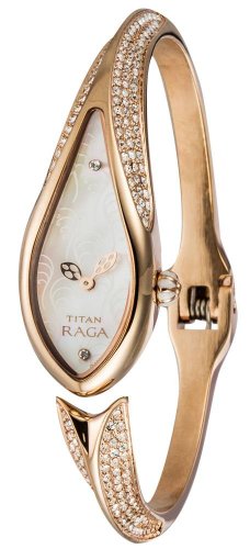 Titan Raga Analog Mother Of Pearl Dial Women's Watch -NM9812WM01 / NL9812WM01/NP9812WM01