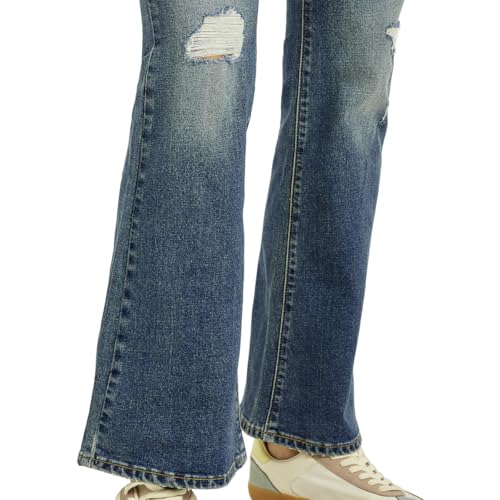 Levi's Women's 726 Blue Flared Fit High Rise Jeans