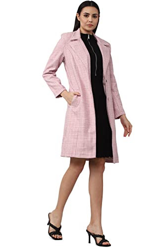 Van Heusen Women's Chesterfield Coat (VWJKURGP340555_Pink_XS)