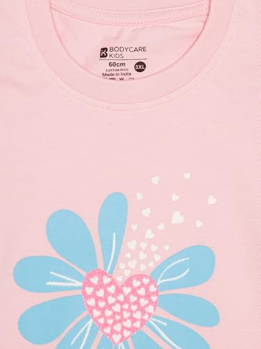 BODYCARE Soft Breathable Comfortable Tshirt Pajama Set for Girls -Pack of-1