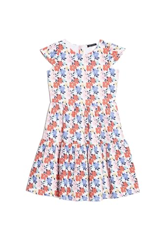 Allen Solly Girls Multi-Coloured Printed Regular Fit Casual Dress