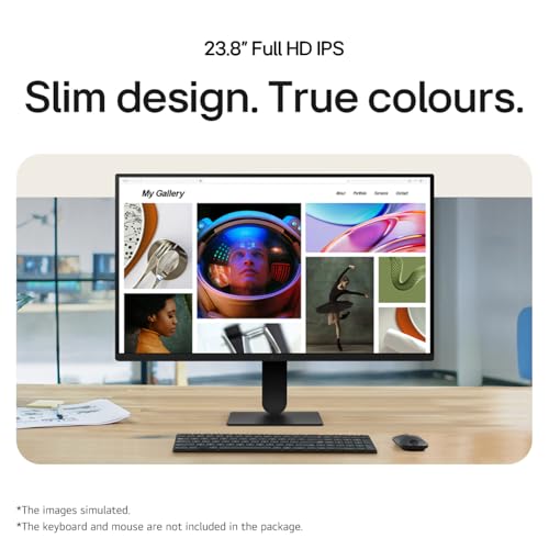 LG 24 Inch IPS FHD Monitor 1920 x 1080,1 MS MBR, 120Hz, sRGB 99% Typ(CIE1931),1500:1 Contrast, Black Stabilizer,Virtual Borderless, Flicker Safe, Reader Mode, HDMI,VGA, 24U411A, (Black)