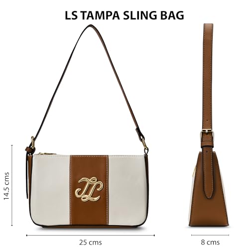 Lavie Signature Women's Tampa Colourblock Crossbody Sling Bag | Ladies Purse Handbag | Gift for Women