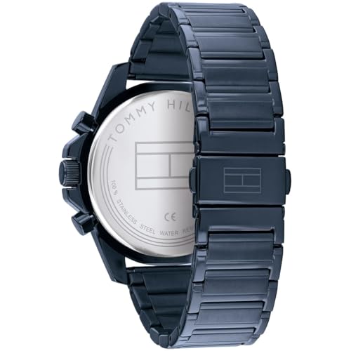 Tommy Hilfiger Mason Blue Steel Men's Multi-Function Watch 1791789
