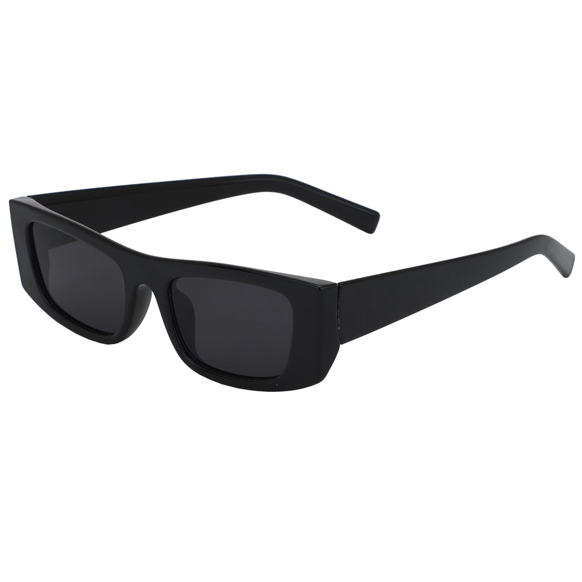 Carlton London Black Toned with Polycarbonate UV Protected Lens Rectangle Sunglass for men