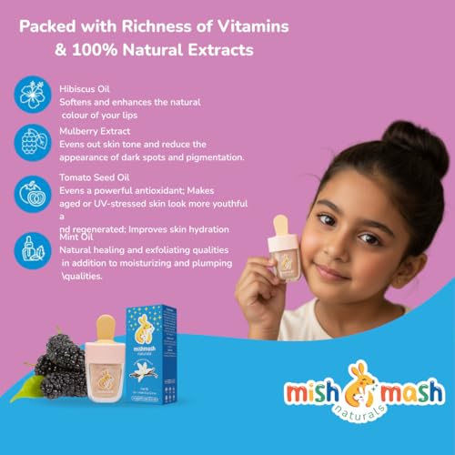 Mishmash Naturals Kids Makeup Kit | Glow | 3-Piece Set | Pack of 3
