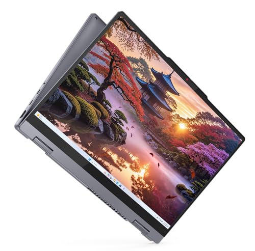 Lenovo IdeaPad 5 2-in-1 AMD Ryzen AI 5 330 (16GB RAM/512GB SSD/14 (35.5cm)/WUXGA IPS/Copilot+PC/Windows 11/Office 2024/Lenovo Digital Pen 2/1Yr ADP/Grey/1.6Kg), 83KT008AIN Convertible Laptop