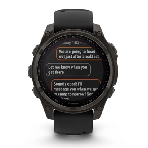 Garmin Fenix 8 47mm,AMOLED,Saph,CrbnGryTi/Blk,Blk/PebbleGryBnd