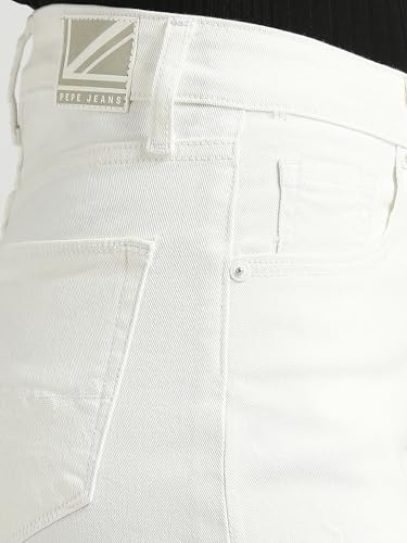 Pepe Jeans Women's Boyfriend Shorts (PL801148P578_White