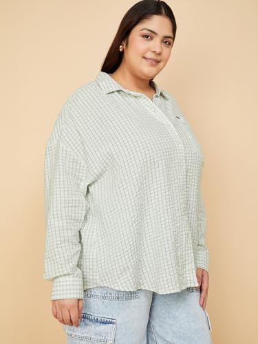 Max Women's Regular Shirt (LONGG3DP_SAGE