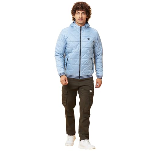 Being Human Blue Regular Fit Men's Jacket Clothing